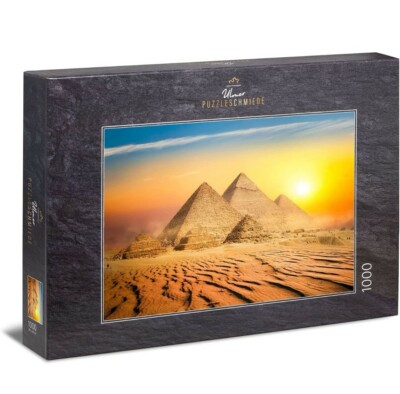 ULMER PUZZLESCHMIEDE ''Land der Pharaonen'' Pyramiden   1000 Teile PUZZLE