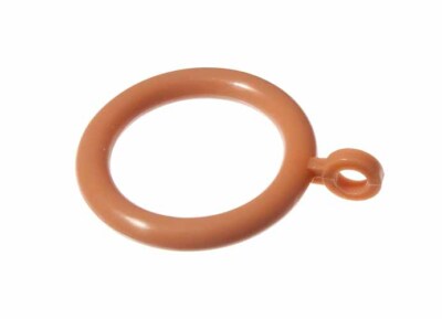 2 Terminali Per Asta Tenda A Sfera – Marrone, In Plastica, Per Aste Da 1,5 Cm Di Diametro, Accessori Per Tende Romane