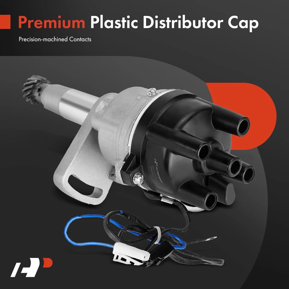 Distribuidor de encendido con tapa y rotor para Mazda B2200 1987 1988 1989-1993 L4 2,2 L Foto 4 de 4