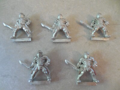 VOID, LOT OF 5 UNKNOWN METAL MINIATURE FIGURES, I-KORE, ROLEPLAYING, LOT 78!