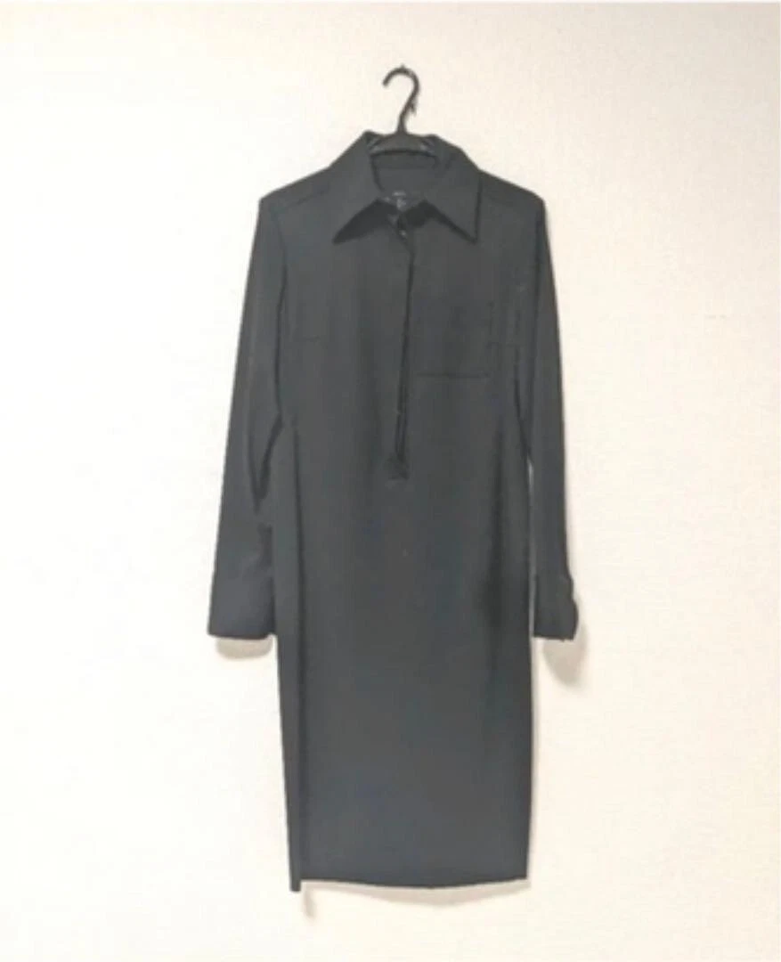 Robe GUCCI manches longues femme taille 38 laine noire