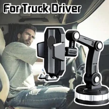 TRUCK Car Dashboard Dash Mount Phone Holder Suction Cup Cradle GPS Windshield E1
