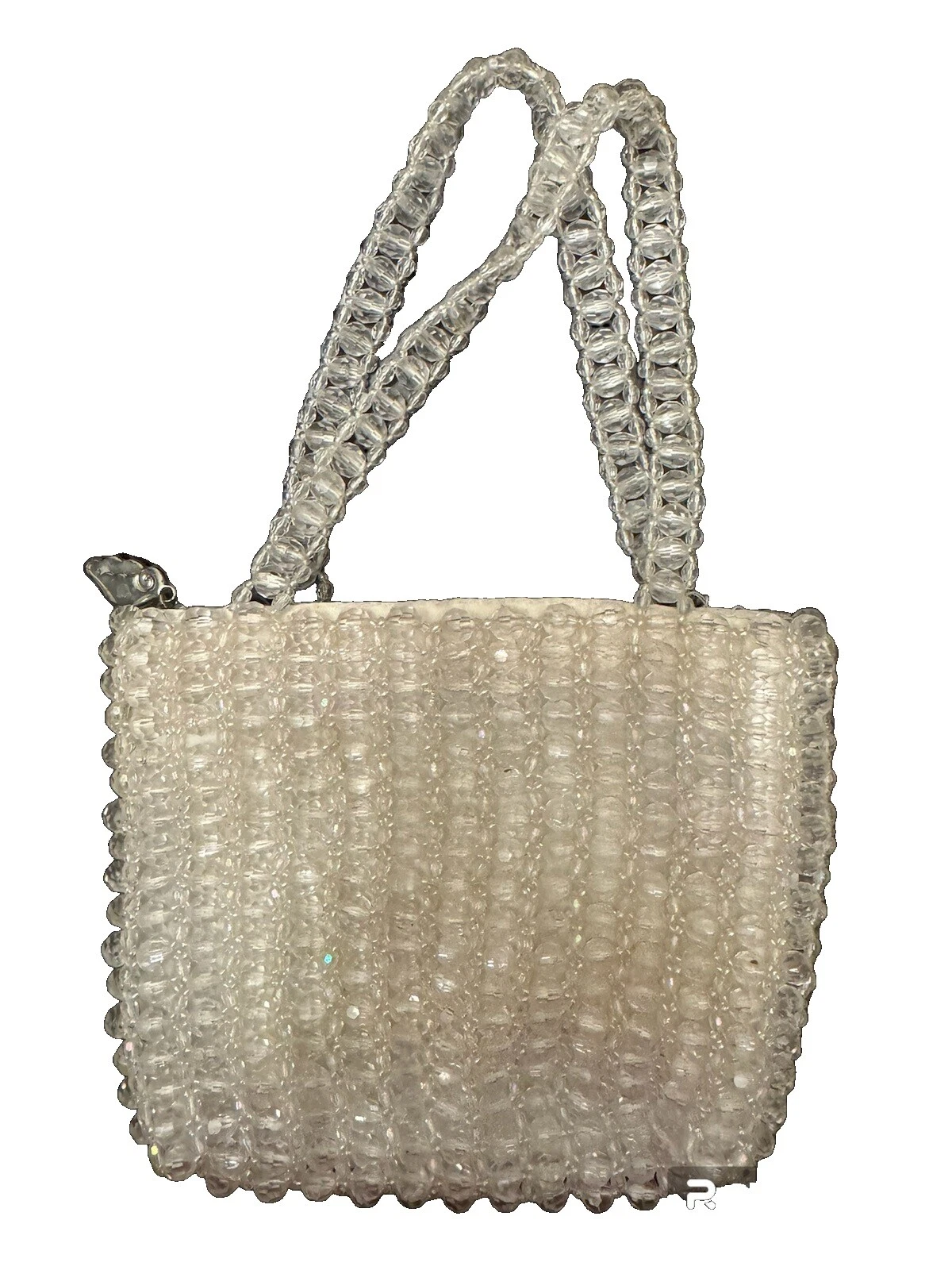 Satin Evening Bags White Vintage Bags, Handbags & Cases