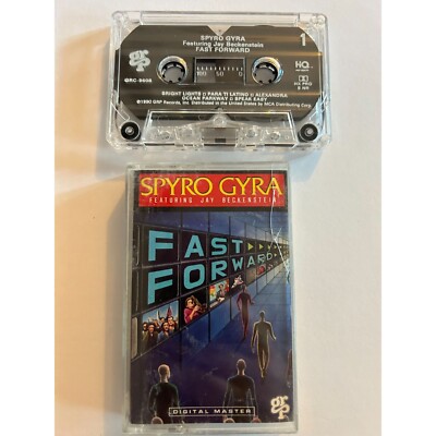 1990 Grp Records Cassette Tape Fast Forward Album Spyro Gyra Featuring Jay Becke
