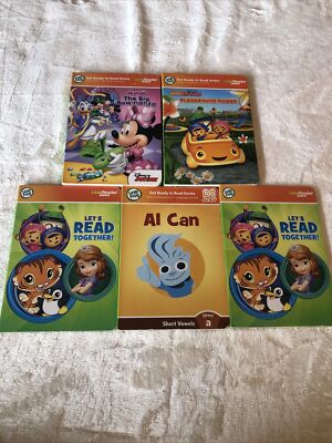 Lot of 5 Leap Frog Junior Books