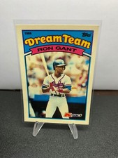 1989 Topps Kmart Dream Team Ron Gant #2 Atlanta Braves