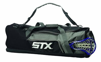 STX Lacrosse Challenger Lacrosse Equipment Bag 36-Inch Black