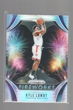 KYLE LOWRY 2019-20 PANINI PRIZM FIREWORKS HYPER PRIZM CARD #19
