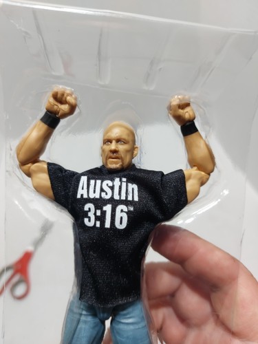 WWE Elite Collection Then Now Forever Together Figure STONE COLD STEVE AUSTIN D8 - Picture 3 of 14