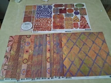 BasicGrey Fusion 15 Sheets 1 Sticker Sheet. 1 Tag Shèet. New Scrapbook. Wysiwyg