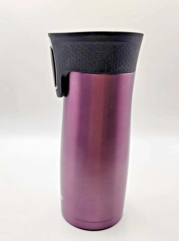 Caneca/copo isolado violeta/roxo Contigo 16 oz. Autoseal EXCELENTE!!! - Imagem 4 de 4