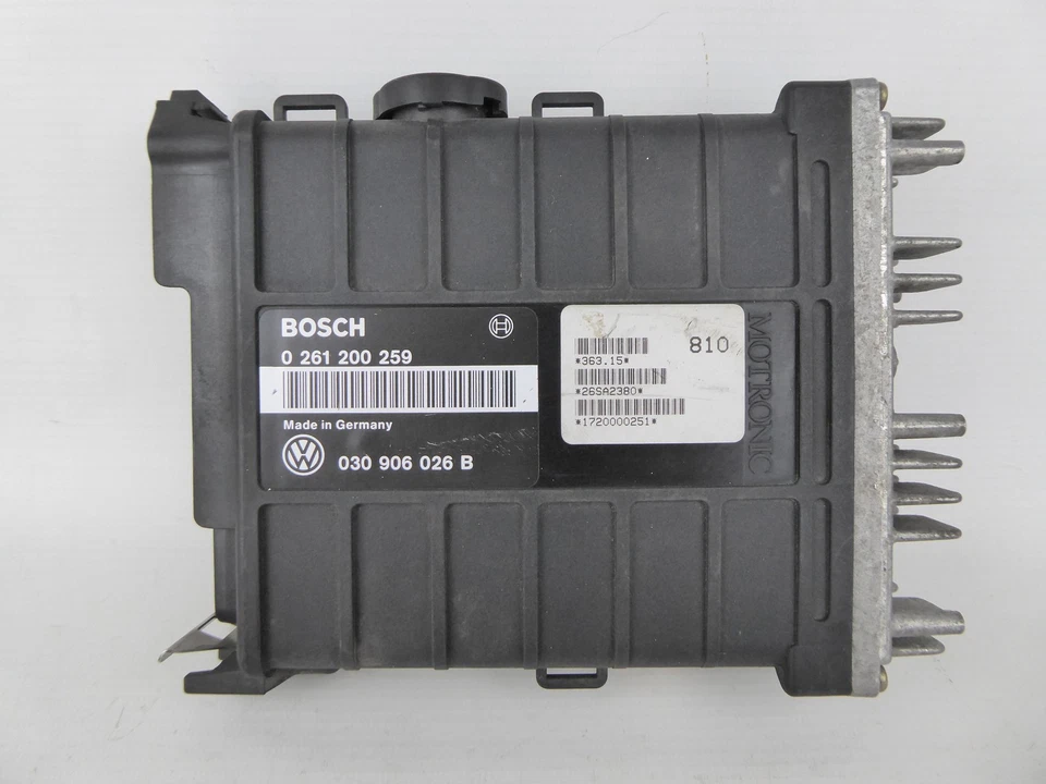 Centralina Motore VW Polo II 2F 86C 1.3 AAV 030906026B / 0261200259 - Immagine 2 di 4
