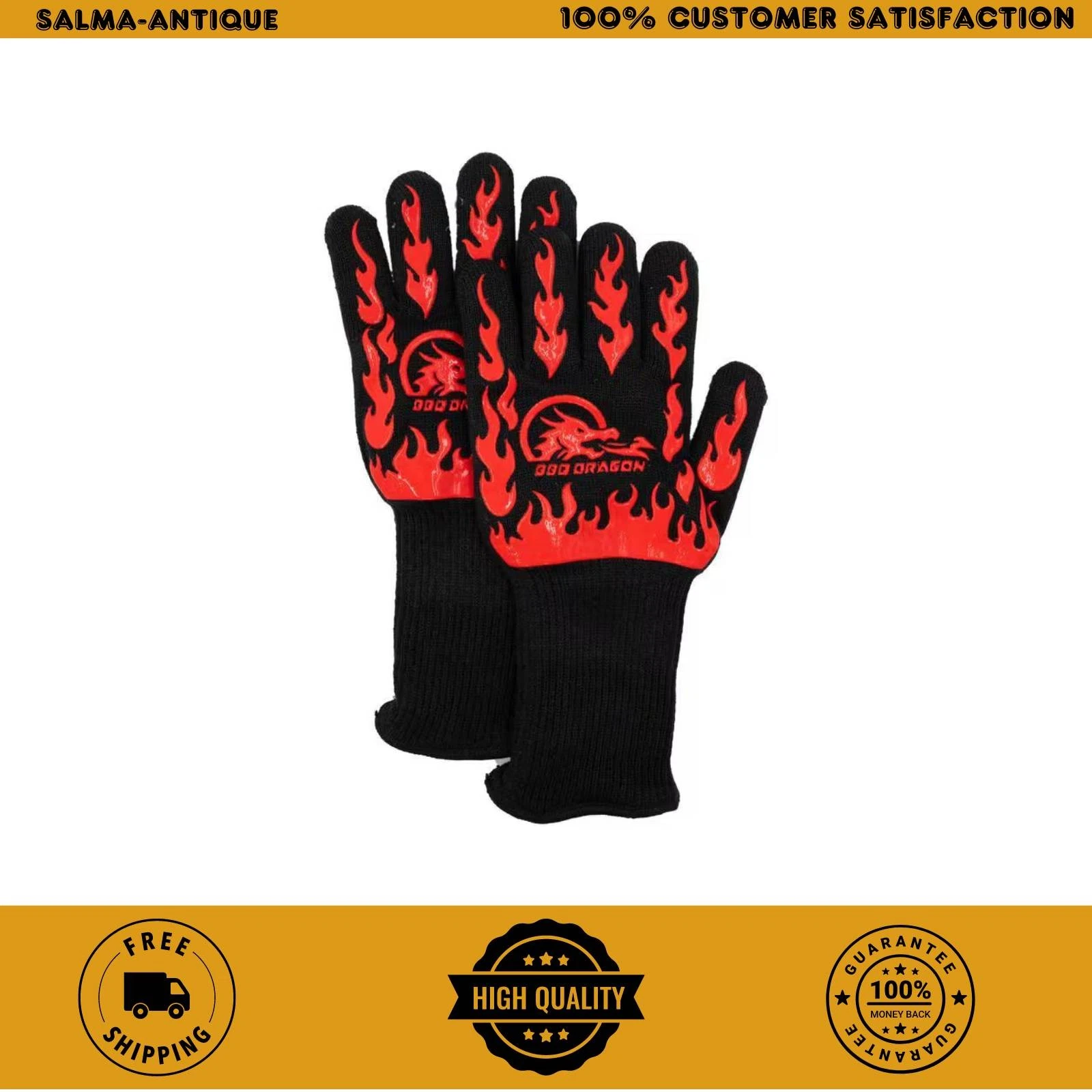 BBQ Dragon Gloves