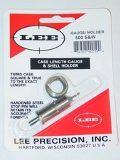 Lee Reloading Case Length Gauge and Shell Holder .500 S&W Magnum 90019