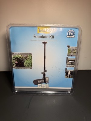 Tetra Complete Fountain and Filtration Kit FK3 325gph Pump & Filter 26594 Pond