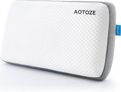 Hartkissen zum Schlafen, festes Memory Foam Kissen, Öko-Tex