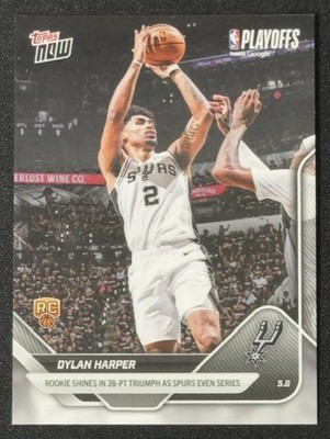 Dylan Harper 2025-26 Topps Now Rookie Shines in 36-PT Performance #297 (RC)