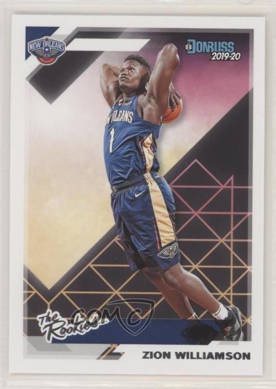2019-20 Panini Donruss The Rookies Zion Williamson #1 RC 0c4
