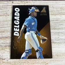1995 Pinnacle Zenith Edition Carlos Delgado #14 Toronto Blue Jays Baseball Card