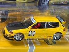 Pop Race Pandem Civic EG6 1/64 Scale Model Car Moon Eyes Authentic Limited