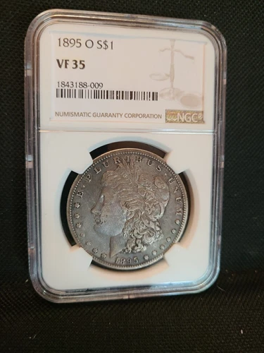 1895-O NGC VF35 *RARE* MORGAN SILVER DOLLAR
