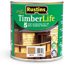 1L Timberlife Wood Protector - Light Oak Matte Finish for Ultimate Durability