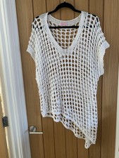 Ladies Net Style Cover Up Top One Fits All