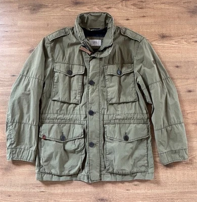 CAMEL ACTIVE Jacke Übergangsjacke Gr. 48 / M Herren Grün Oliv Khaki NEU 149,95 € - Bild 1 von 4