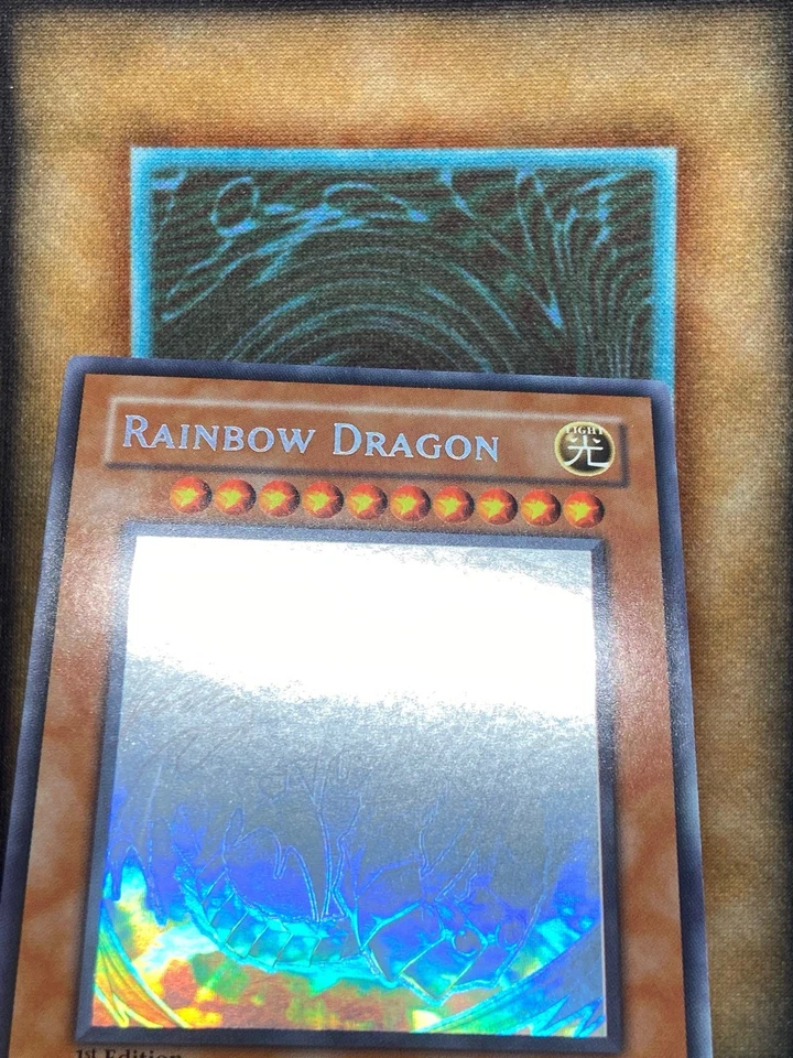 Yugioh Rainbow Dragon TAEV-EN006 Ghost Rare 1st Ed NM - Image 3 of 4