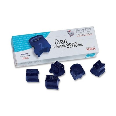 Xerox ColorStix 8200 Cyan Solid Ink Stick - 016-2045 - 042215485999