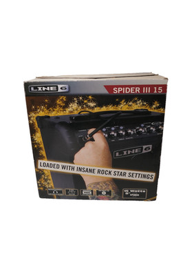 Line 6 Spider III 15 Effects Guitar Amplifier 15 WATTS AMP speaker 15W 1x8