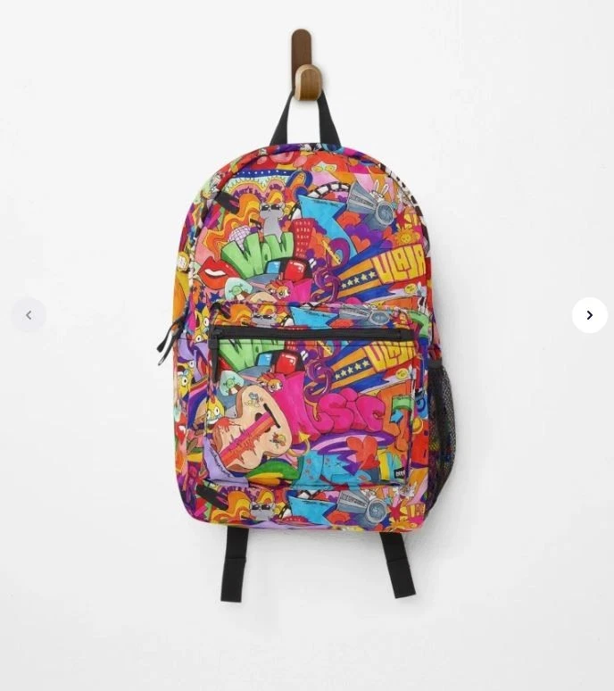 Graffiti Stuff Backpack Back to School
