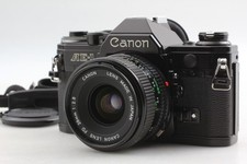  Near MINT  Canon AE-1 Program 35mm SLR Film Camera  /NFD 28mm F/2.8 From JAPAN