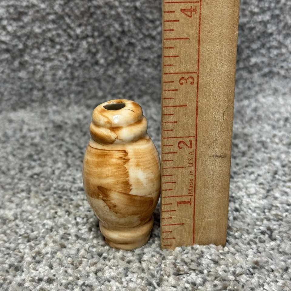 Lote 41 Cuentas Macramé Grandes Esmaltadas Cerámica Retro Años 70 80 Artesanía Boho Hippie Foto 2 de 4