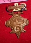CIVIL WAR GAR 1902 WASHINGTON D.C. REUNION BADGE