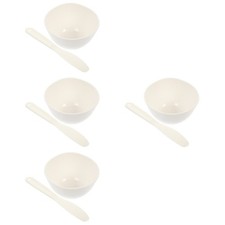 4 Sets of Household Mask Mixing Bowl Mask Bowl DIY Tool Mixing Tool Beauty Kit