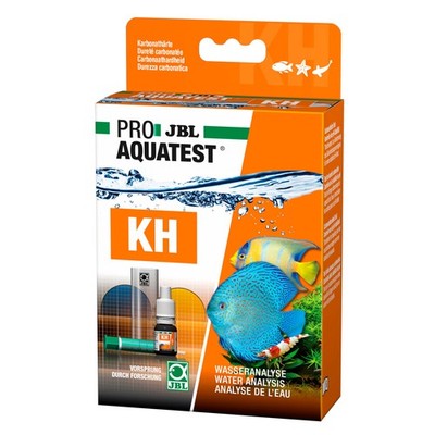 JBL KH Test-Set - Karbonhärte Wassertest Aquarium Karbontest Testset Karbon Test