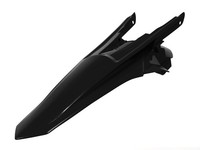 Polisport KotflüGel Fender Hinten Passt An KTM EXC EXC-F XC-W 17-19 Schwarz