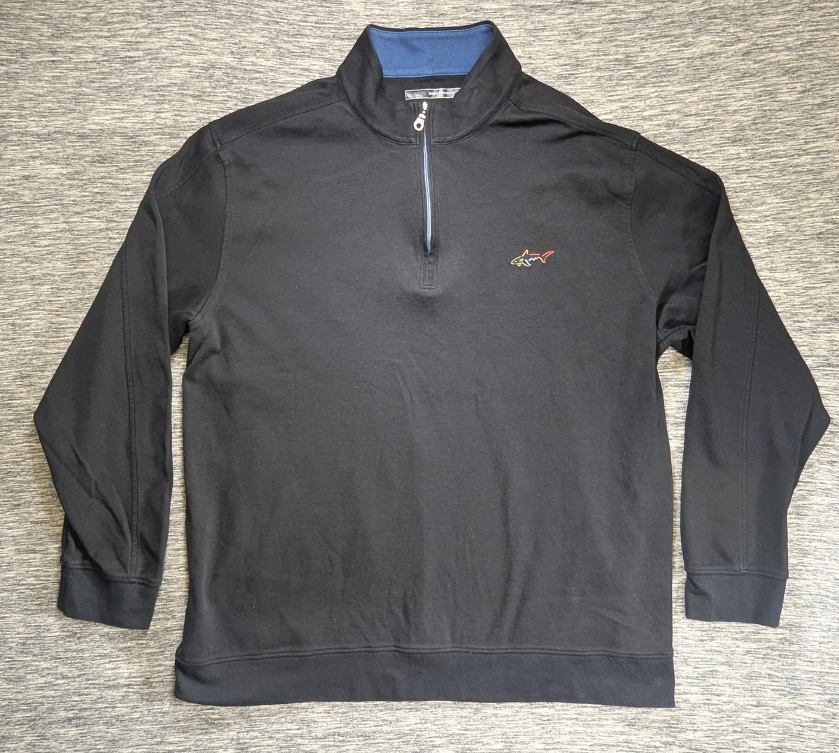 Pull Greg Norman ML75 Performance – Homme – Bleu – Taille XL – Neuf