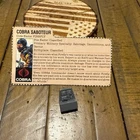 1984 Firefly V1 File Card G.I. Joe Hasbro Vintage weapons accessories