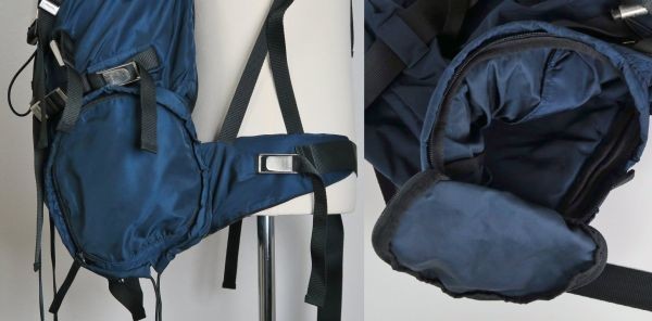 Rare  PRADA V134 Large Backpack Navy backpack b6238 from japan thumbnail 5