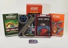 CIB Atari 2600 Game lot of 5, Tested/ Working