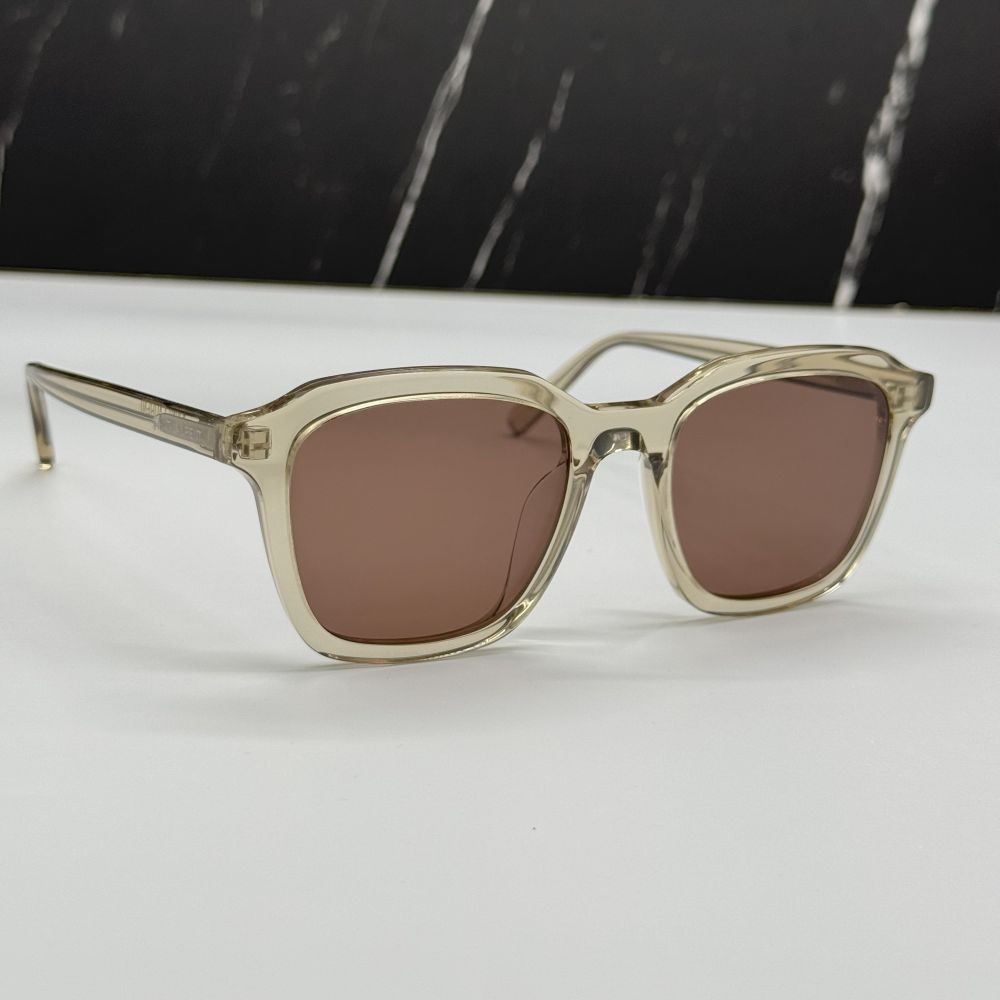 NUOVI OCCHIALI DA SOLE SAINT LAURENT SL457 004 UNISEX MARRONI QUADRATI OCCHIALE SL 457 004