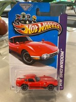 2013 Hot Wheels #176 HW All Stars Toyota 2000 GT Rot, Schwarz MC5 Sp