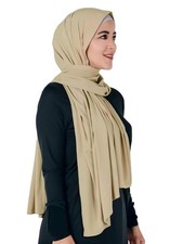 Lina  Lily Non-see-through Premium Jersey Maxi Hijab Head Scarf Wrap Women