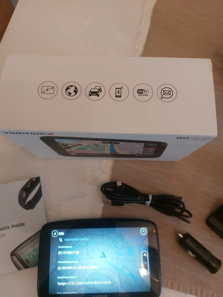 TomTom GO  620 Wifi Navigationssystem  - Bild 3 von 3