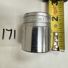 Snap On Tools TW361 1-1/8" SAE Flank Drive Shallow Socket 1/2" Drive 6 Point USA