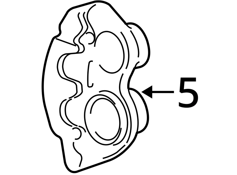 Carcasa Ford E-350 Super Duty E-150 2005-2006 6C2Z2552AB - NUEVO OEM Foto 4 de 4