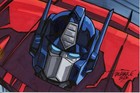 Optimus Prime Transformers 4"x 6" original art by Scott Dalrymple — photo 1