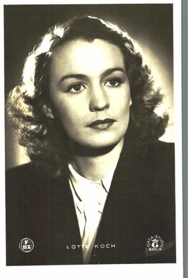 Lotte Koch    **  Original- FBZ - Postkarte Postcard * Nr.  N 336 a